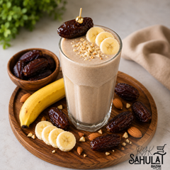 Banana + Khajoor Shake