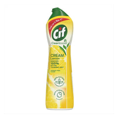 CIF CLEANER CREAM CLEAN BOOST LEMON 500 ML