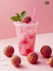 Lychee Soda Drink