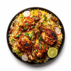 Chicken Biryani +Shami