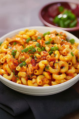 Chicken Tikka Macroni Karahi