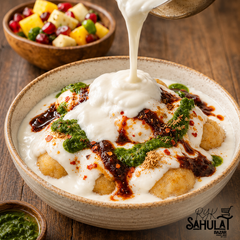 Fruit Chaat & Dahi Bhallay Mix