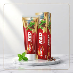 Dabar Red Toothpaste - 200gm - Dubai Toothpaste - 200gm -
