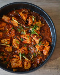 Chicken Karahi Green Chilli