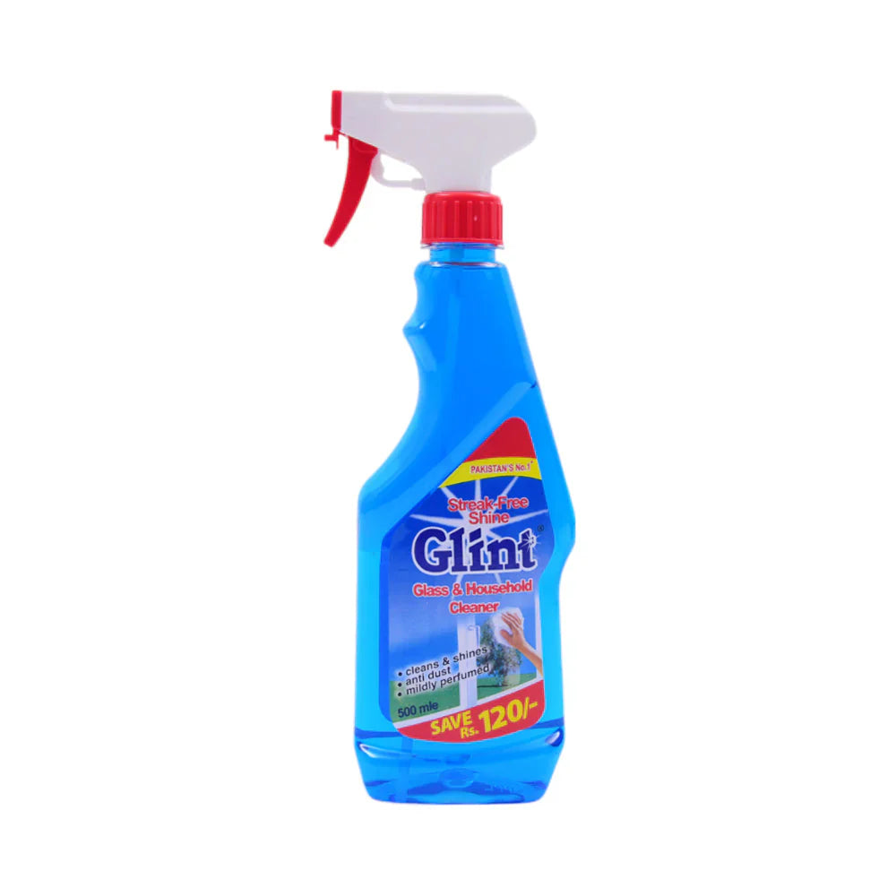 GLINT GLASS & HOUSEHOLD CLEANER SAVE RS.120 500 ML