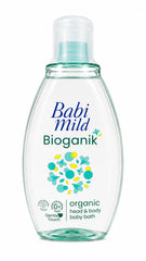 Babi Mild Bioganic Organic Head and Body Baby Bath Wash 180ml