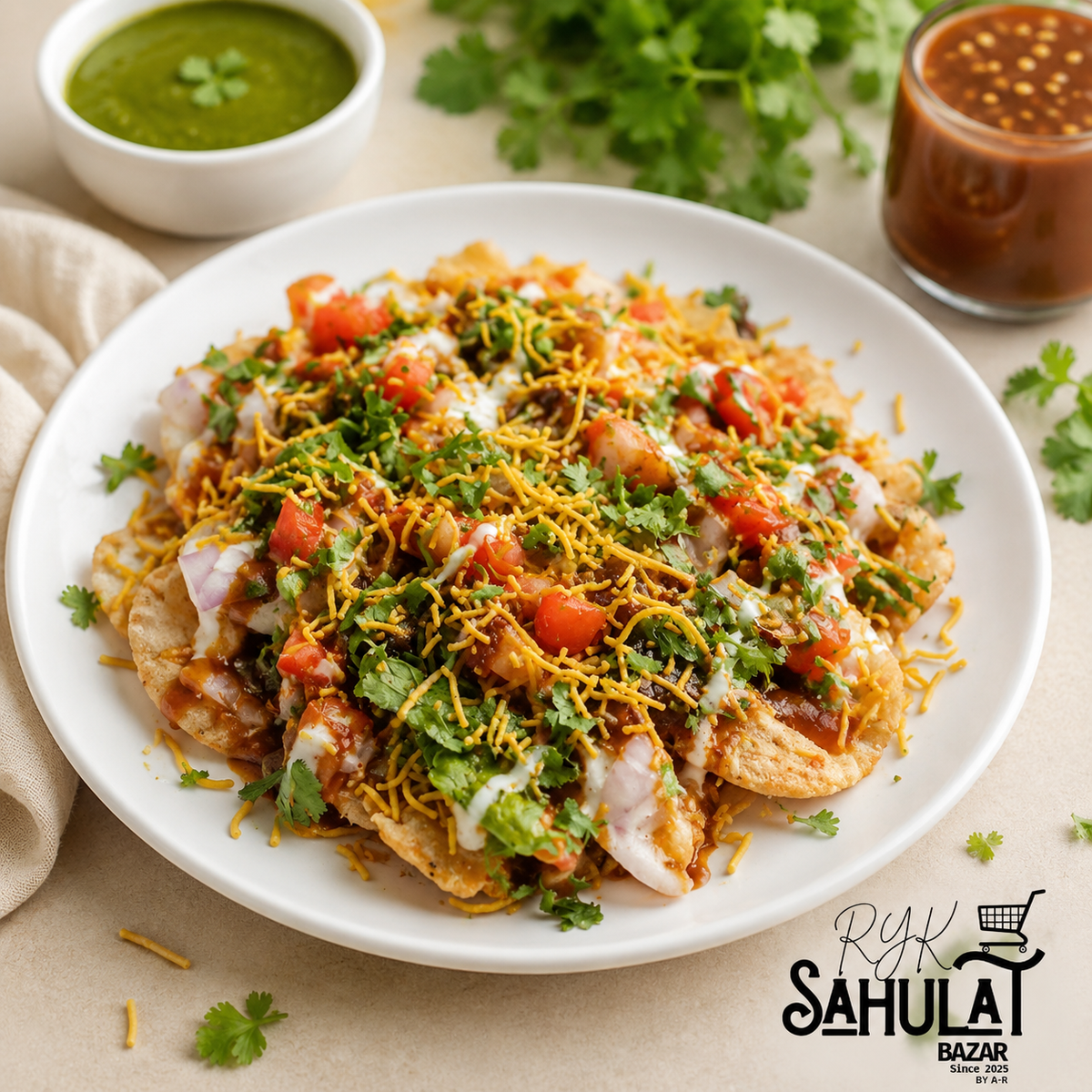 Papri Chaat (Meethay Namkeen Mix)