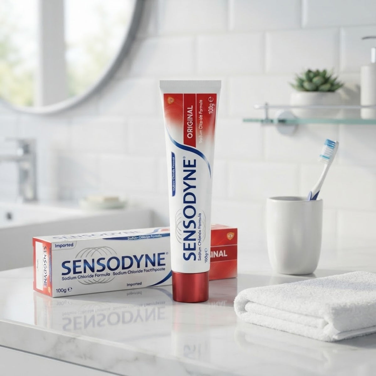 Sensodyne Original Sodium Chloride Toothpaste, 100g Imported