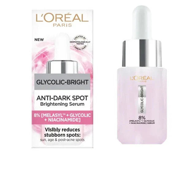 LOREAL GLYCOLIC-BRIGHT ANTI-DARK SPOT BRIGHTENING SERUM
