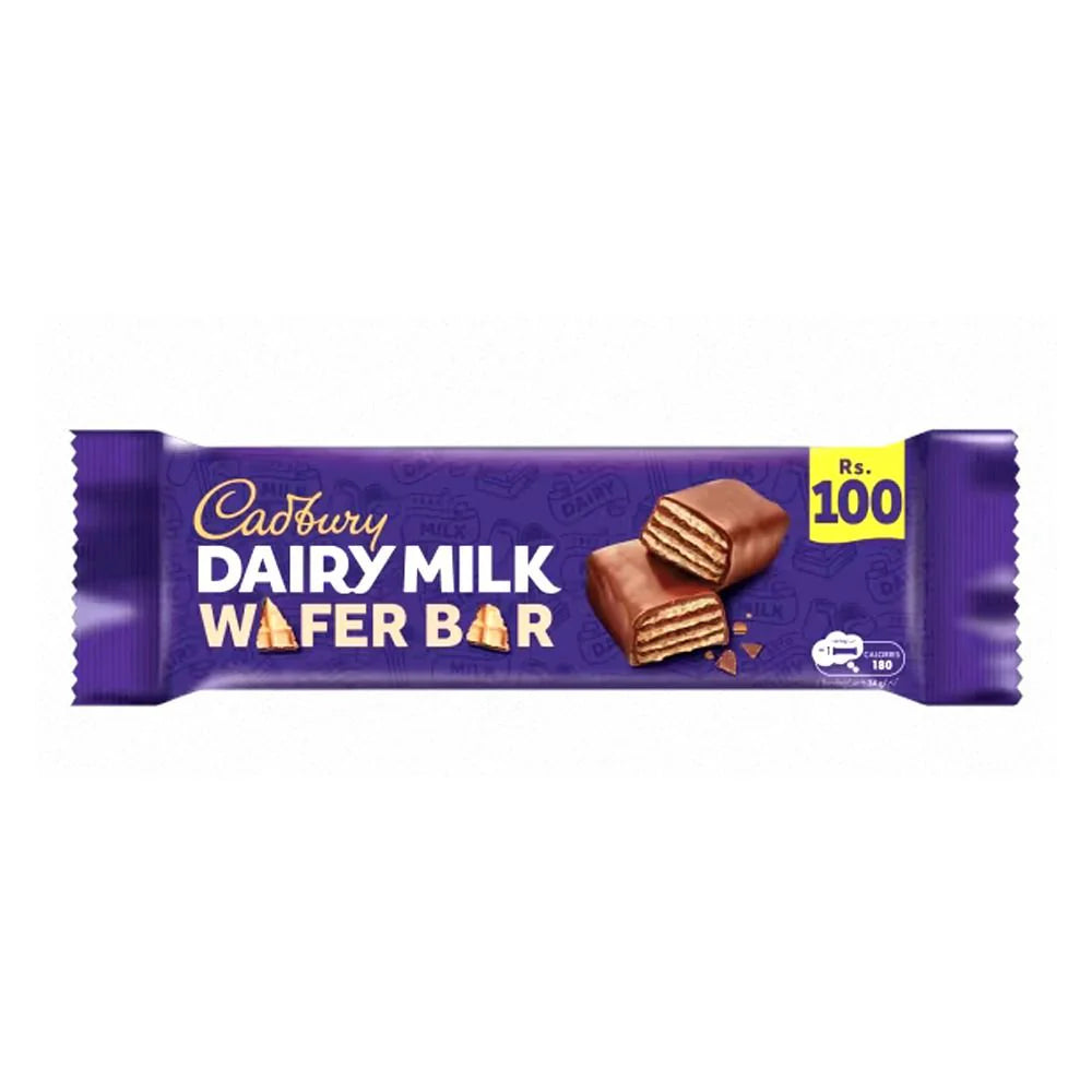 Cadbury Dairy Milk Wafer Bar, 34g