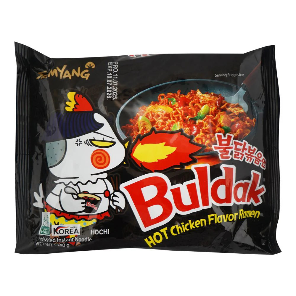 Samyang Hot Chicken Ramen Stir-Fried Noodle, 140g