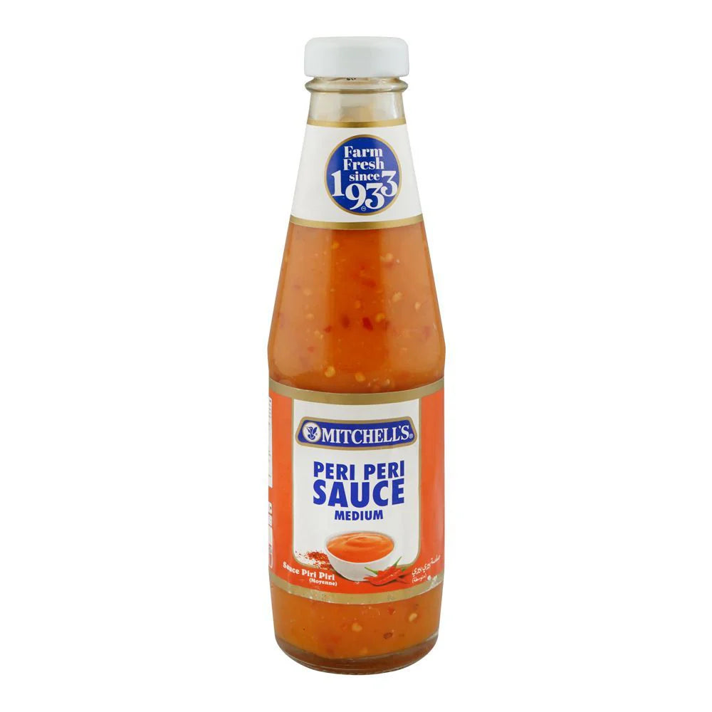 Mitchell's Peri Peri Sauce, Medium, 260g Bottle