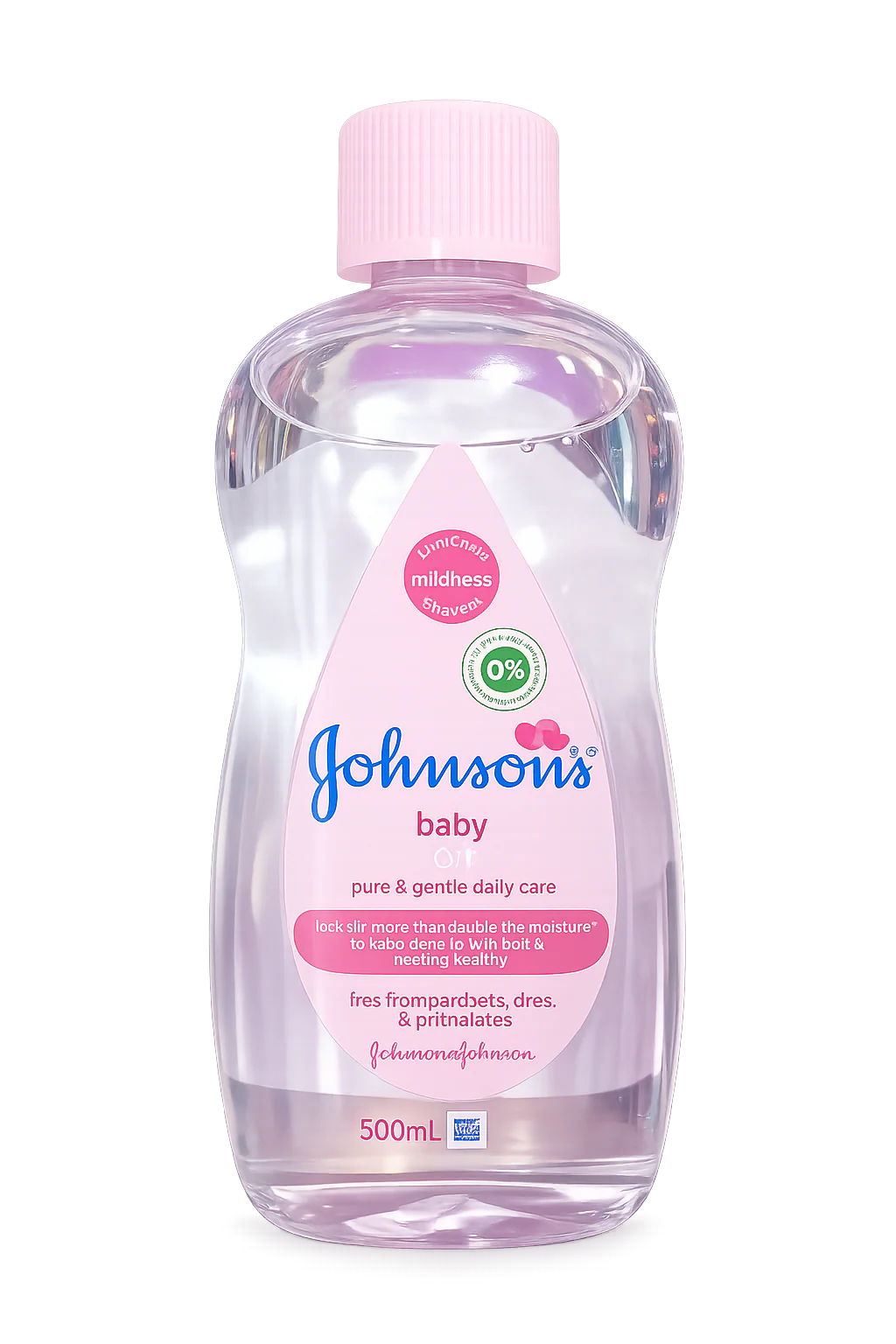 Johnson's Baby Oil 500ml - Gentle & Moisturizing