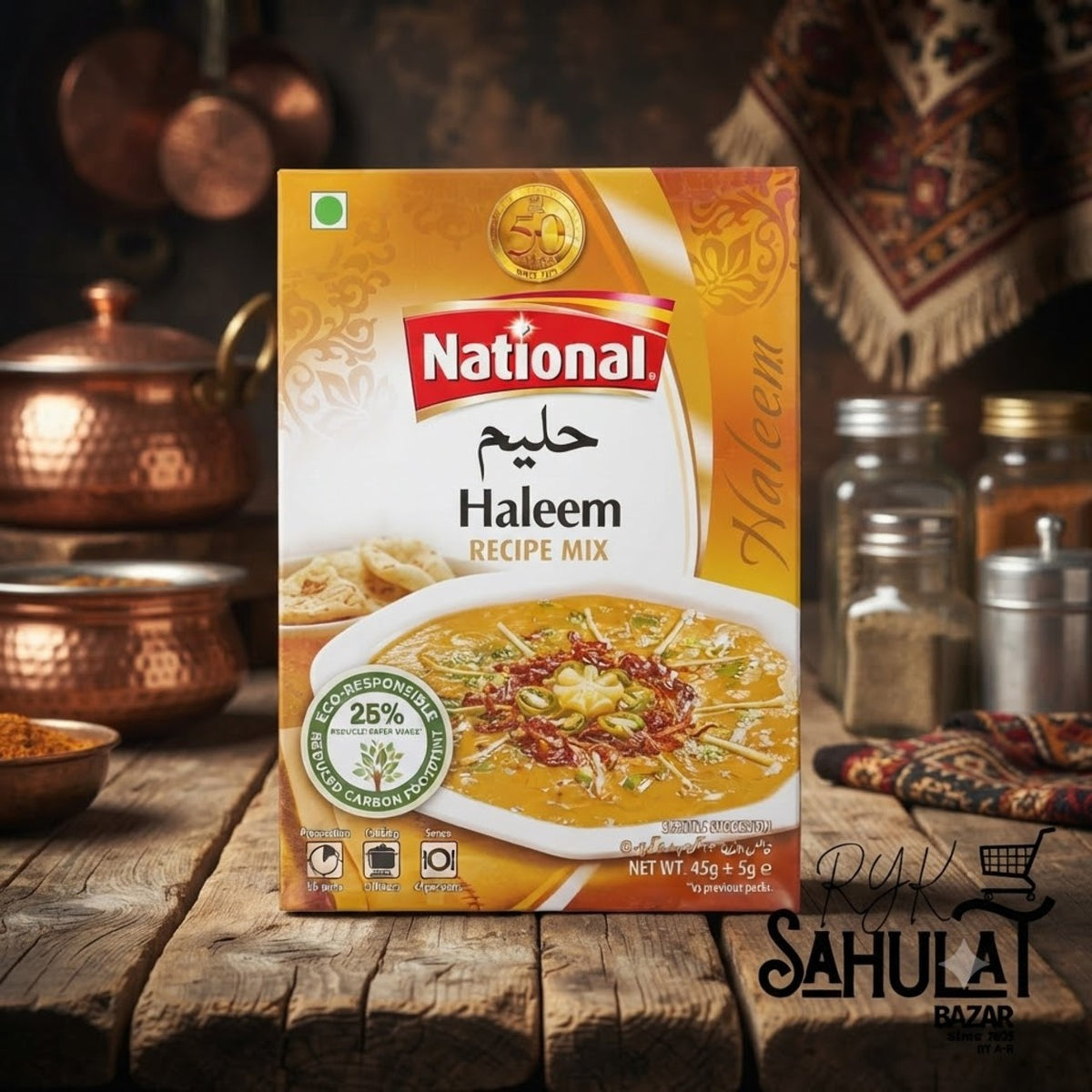 NATIONAL MASALA HALEEM MIX 43 GM