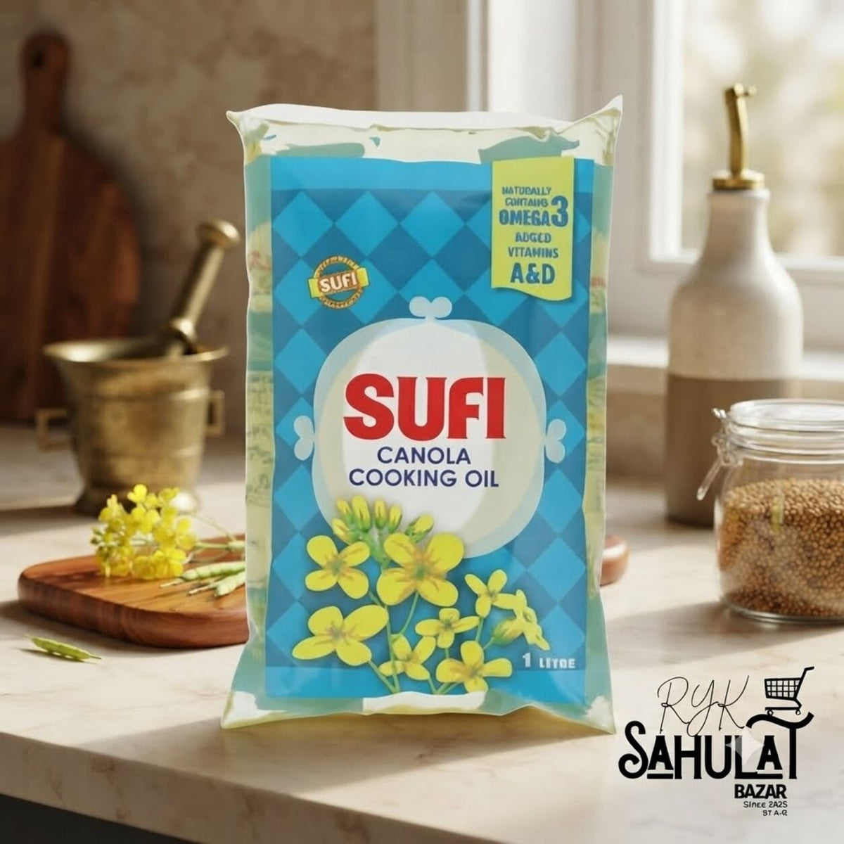 Sufi Canola Cooking Oil 1 Ltr