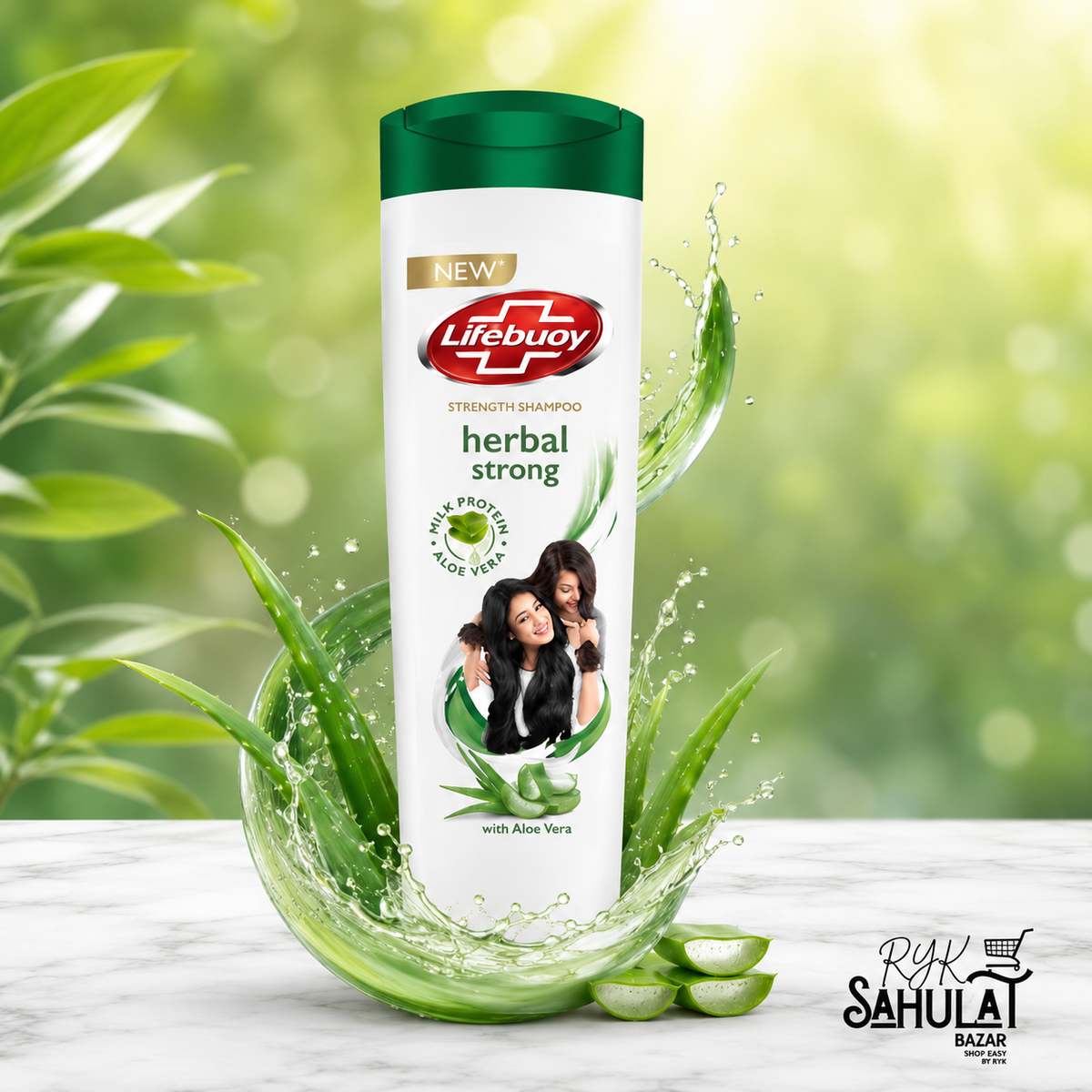 LIFEBUOY SHAMPOO HERBAL STRONG 370 ML