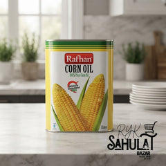 RAFHAN CORN OIL TIN