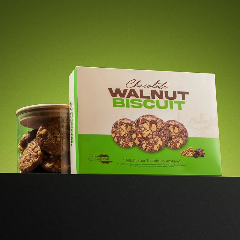 Special Chocolate Walnut Biscuits Box (0.230 KG)