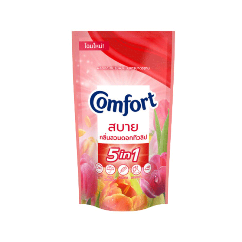 comfort fabric conditioner 5in1 tulip garden 500ml
