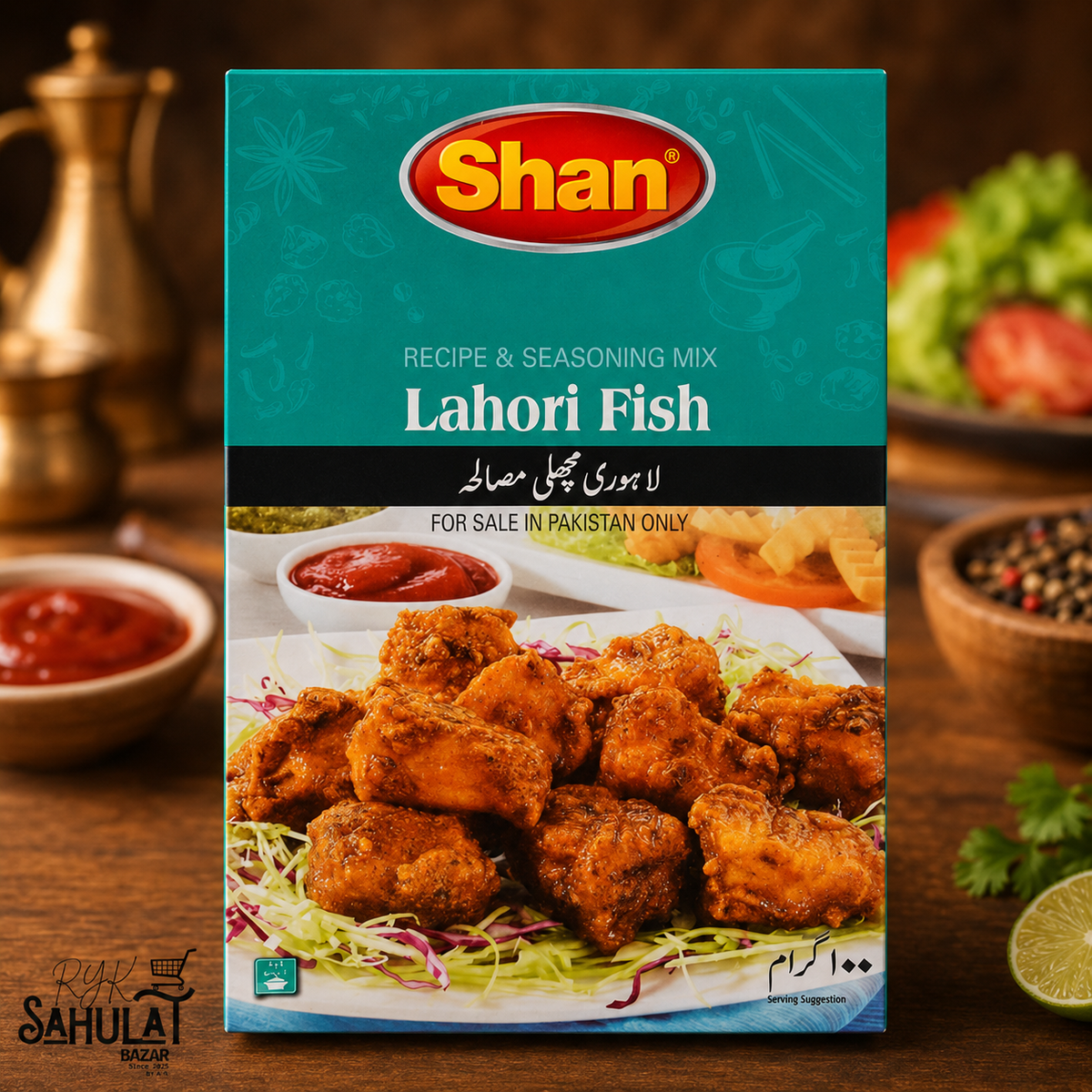 Shan Lahori Fish Recipe Masala 100gm