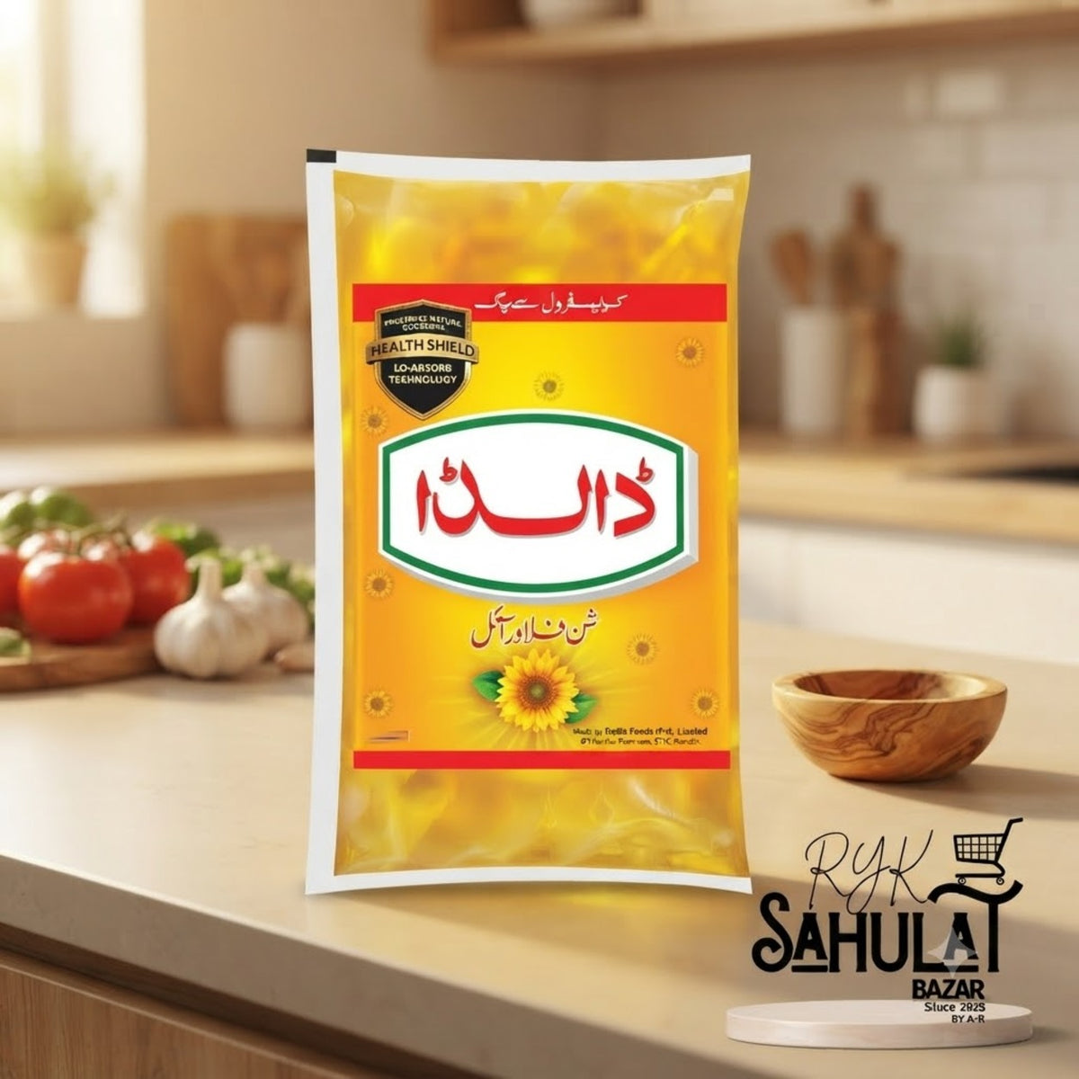 Dalda Sunflower Oil 1ltr Pouc