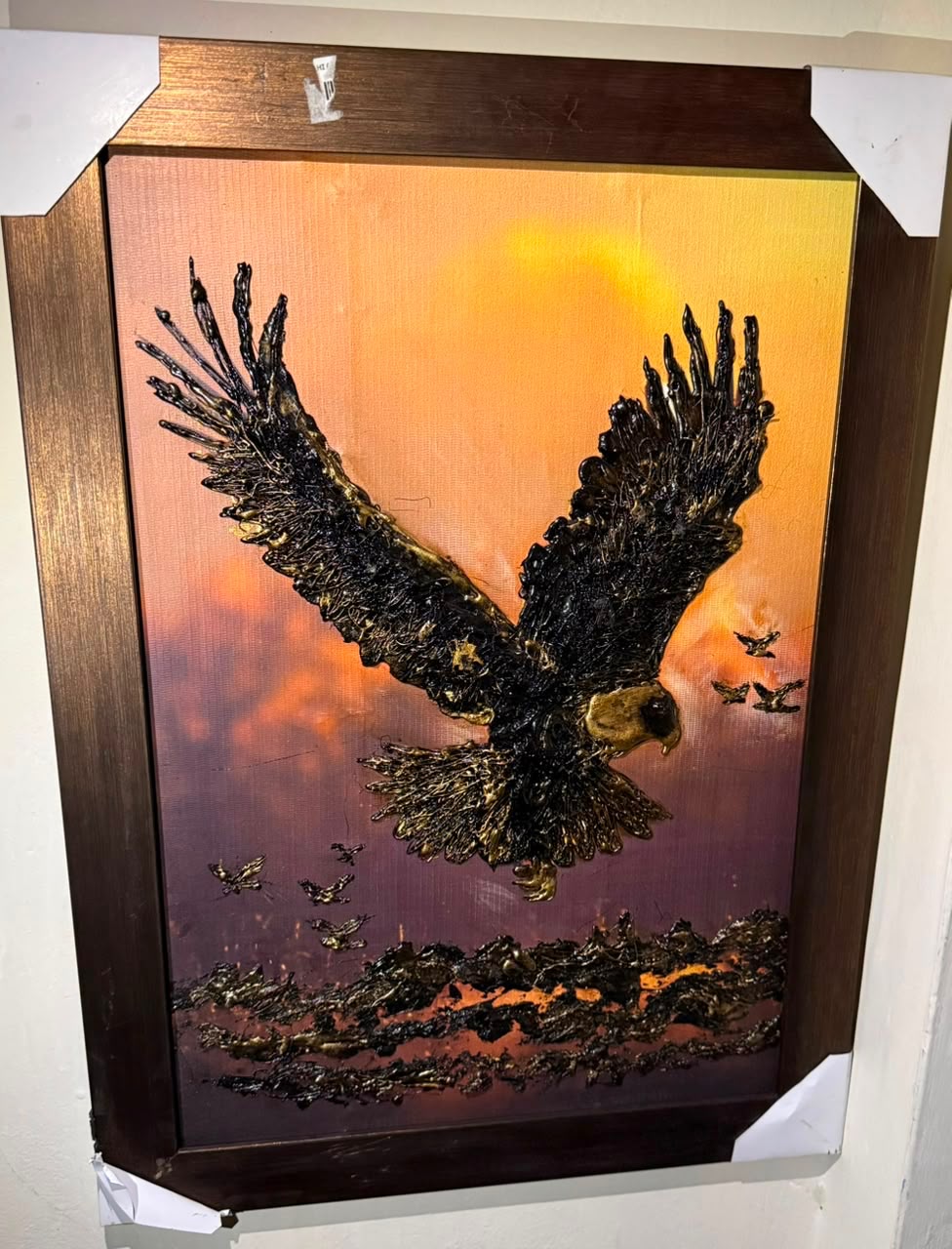 Royal Eagle Painting ( Hand Made )