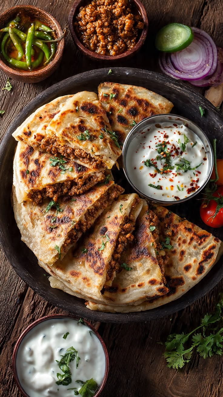 Alo Chicken Anda Parhatha