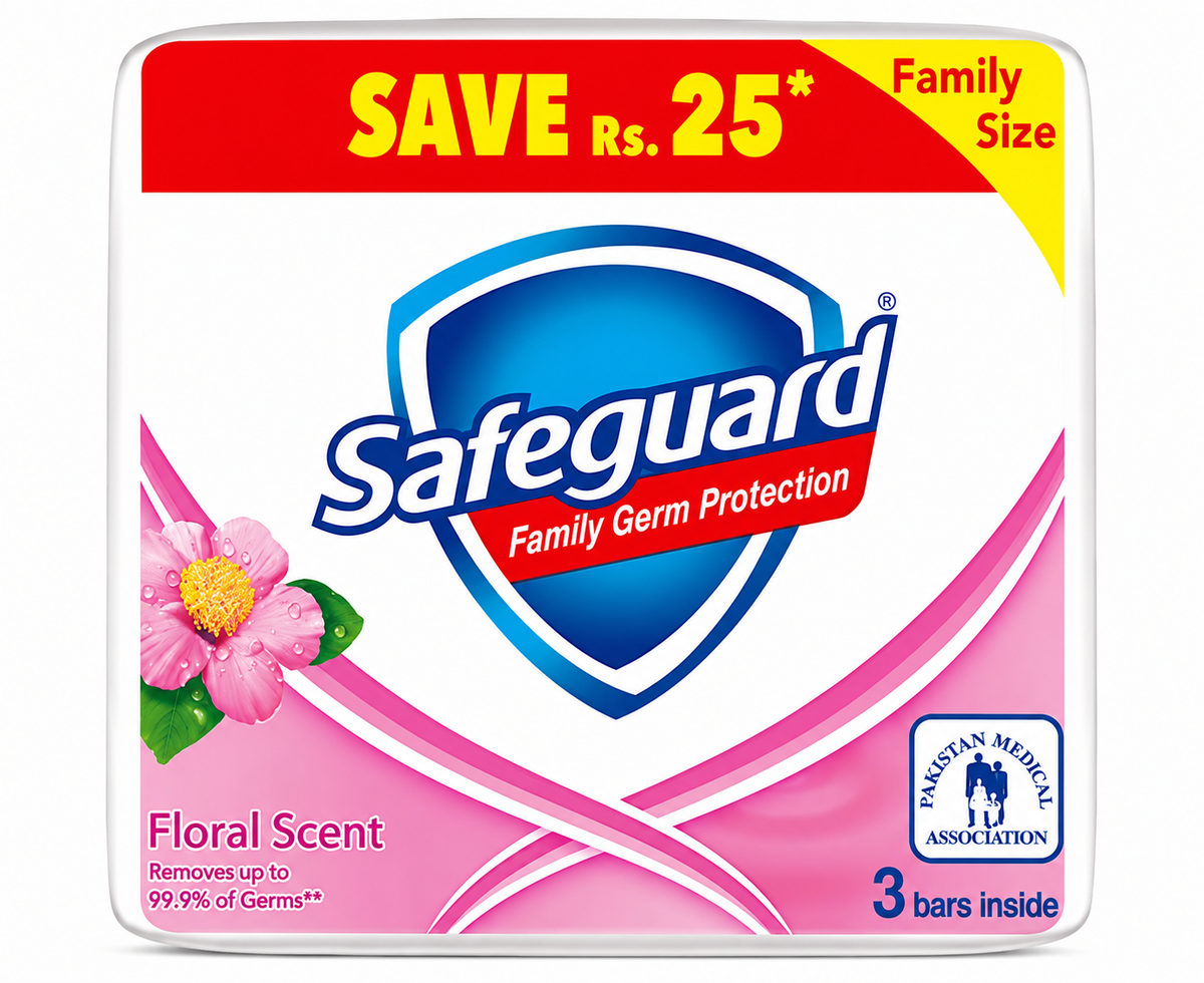 Safeguard Pure White Soap 3 135 G