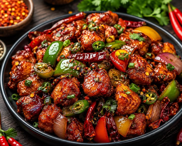 Chicken Chilli Dry