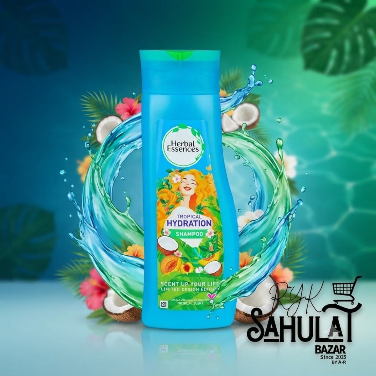 Herbal Essences - Tropical Hydration Shampoo Dry Damaged Hair - 400ml