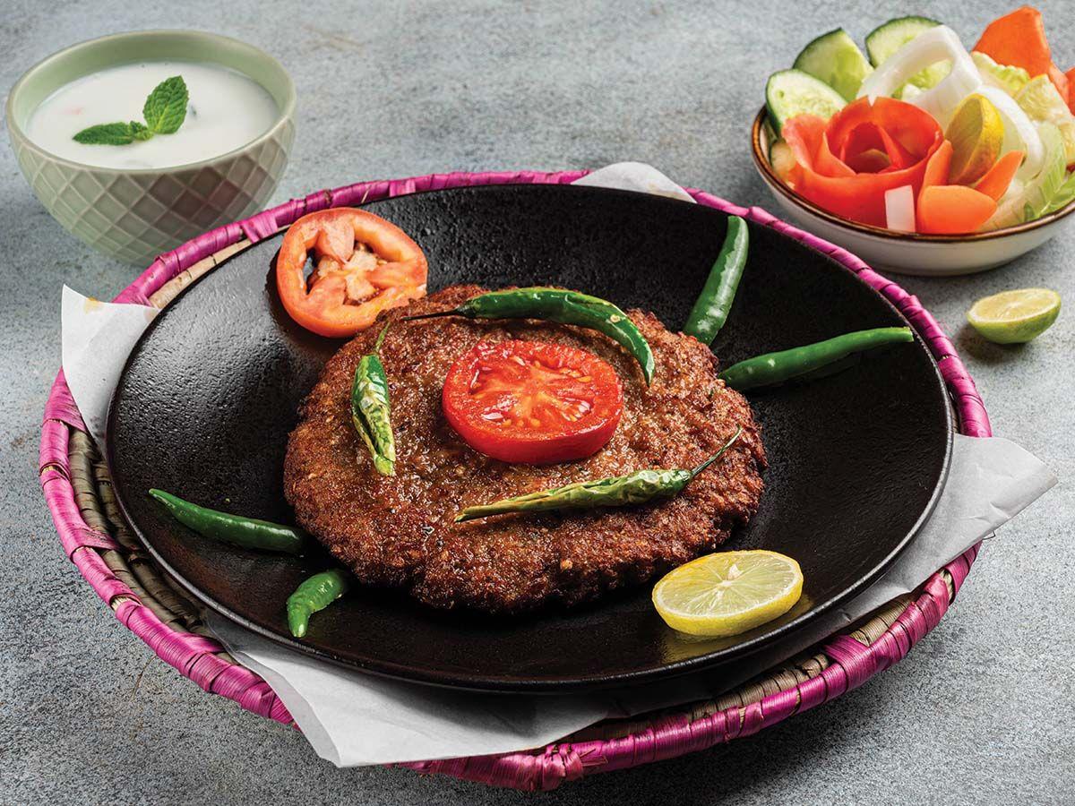 Dumba Chapli Kabab