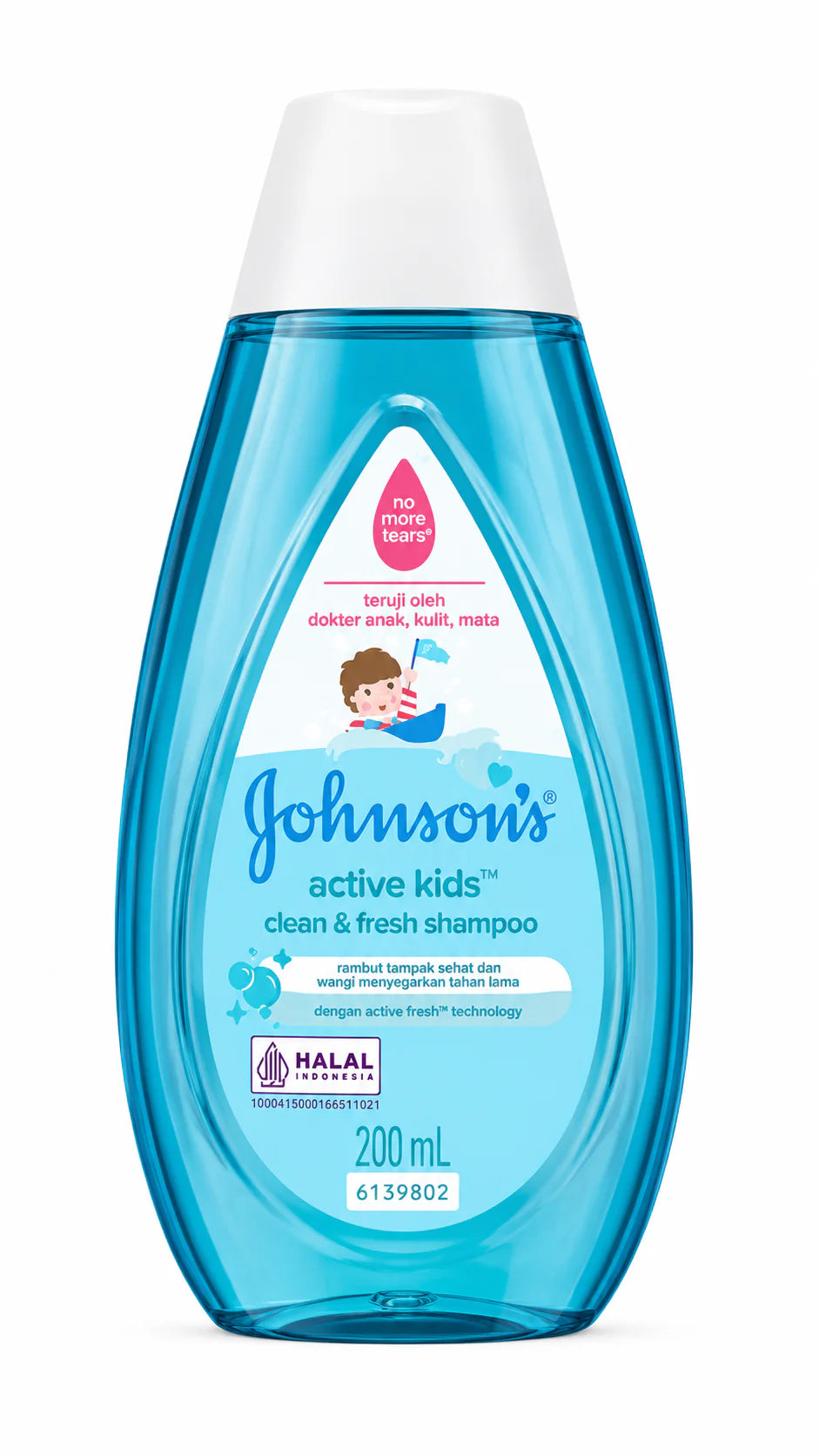 Johnsons Baby Shampoo – Active Kids® Clean & Fresh Shampoo 200ml