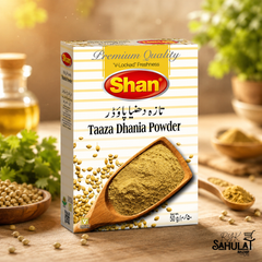 SHAN TAAZA DHANIA POWDER 50 GM