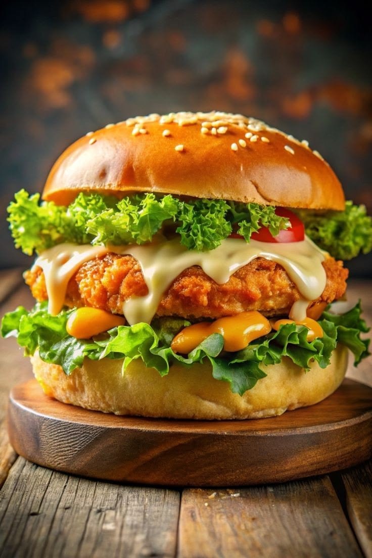 Chicken Chesse Burger