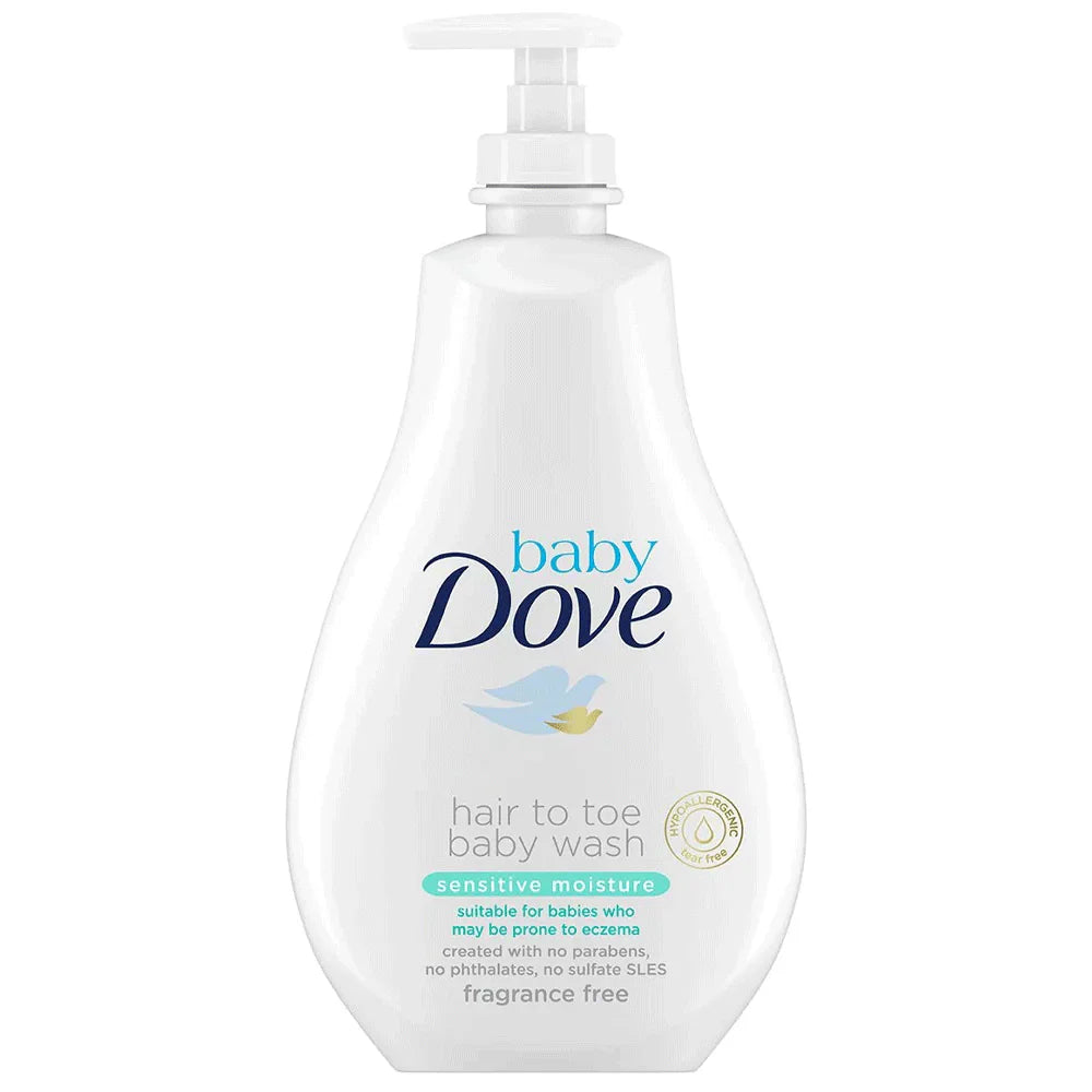 Baby Dove Hair To Toe Baby Wash Sensitive Moisture 400 ml