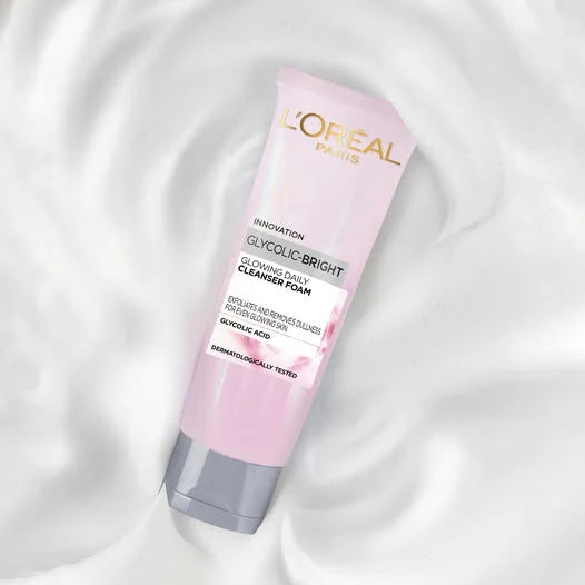 Loreal Paris Glycolic Bright Glowing Daily Face Wash 100ml