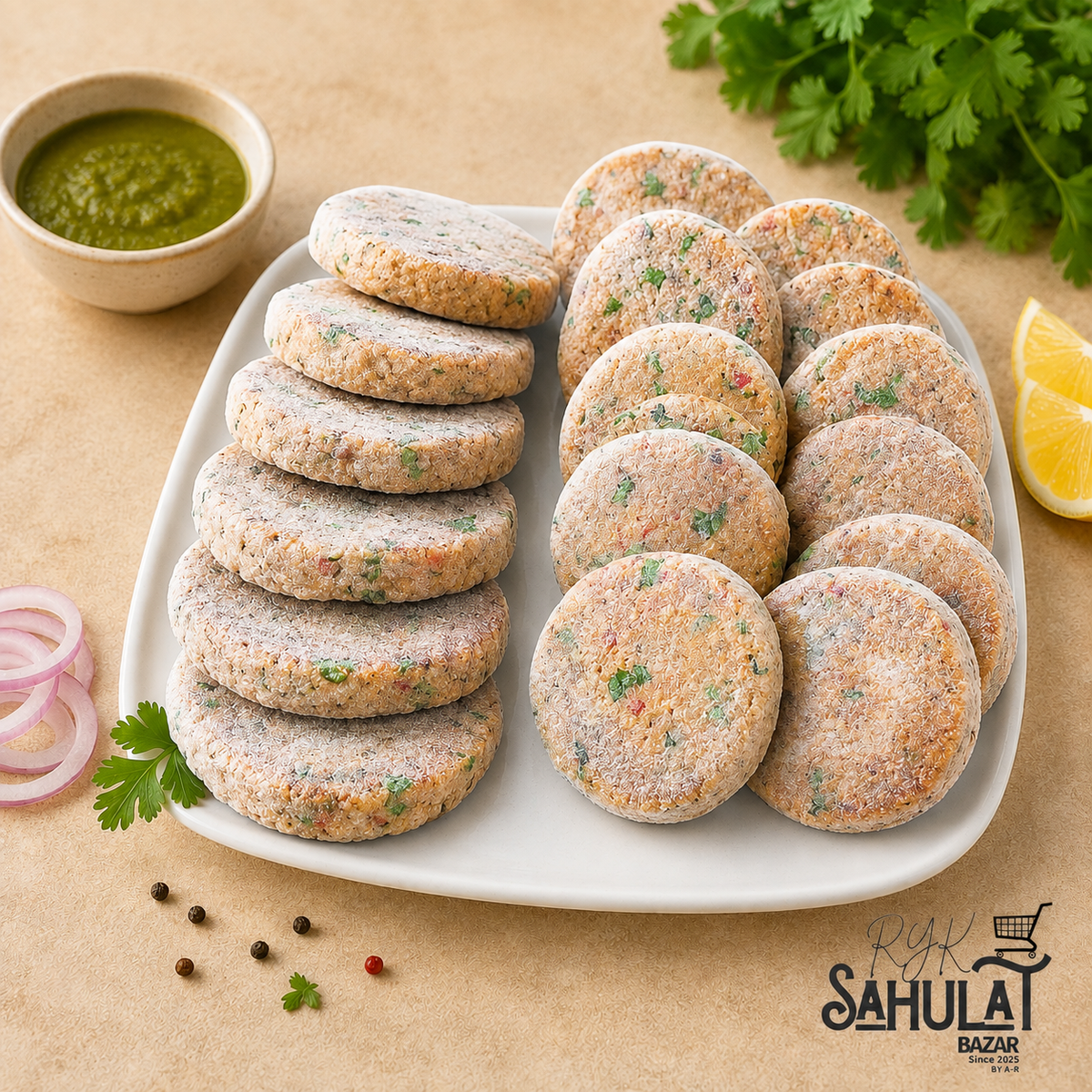 Chicken Shami Kabab 12 PCS