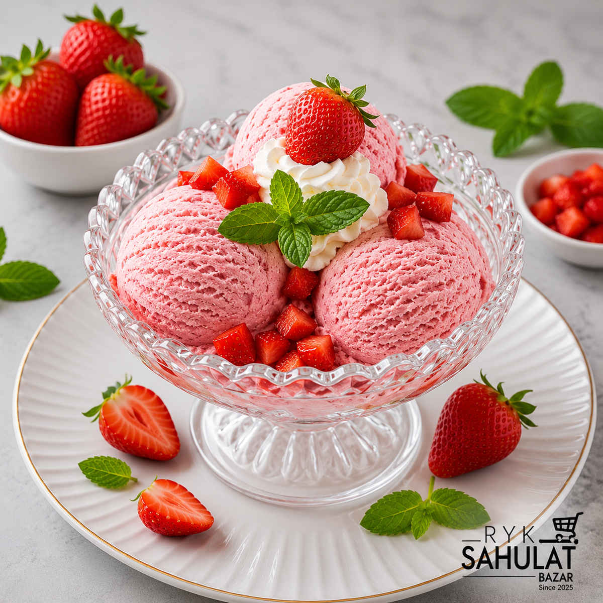 Strawberry Ice Cream