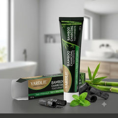 Yardlie professional bamboo charcoal toothpaste for teeth whitening in 120 g