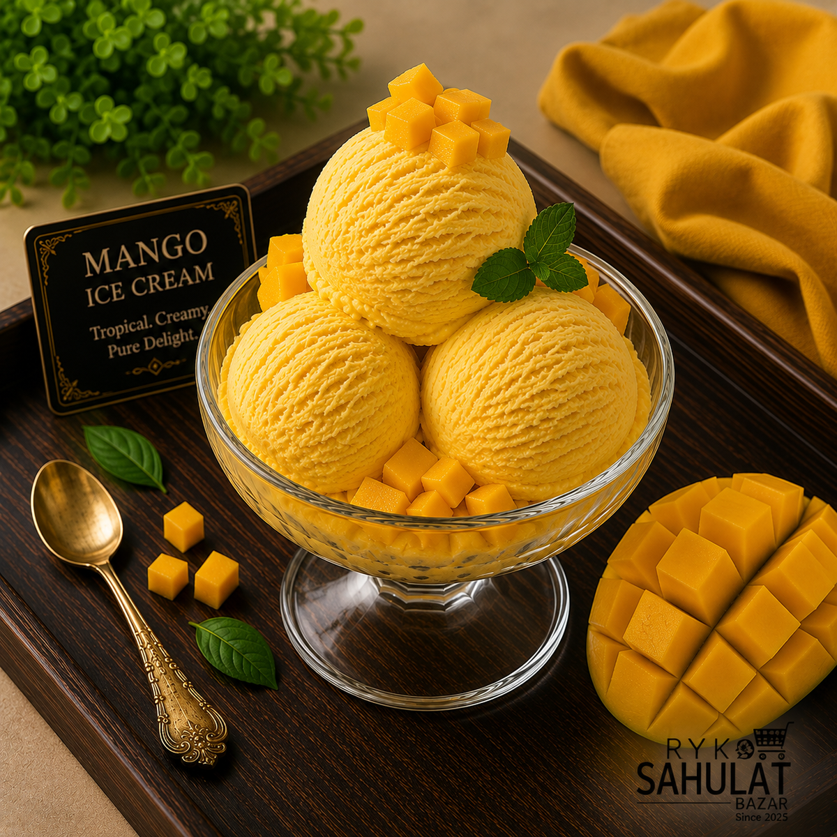 Mango Ice Cream