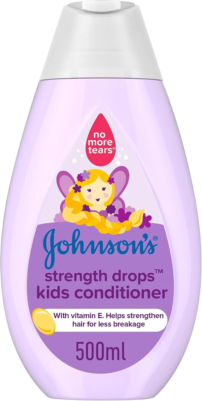 JOHNSON’S Kids Conditioner, Strength Drops , 500ml