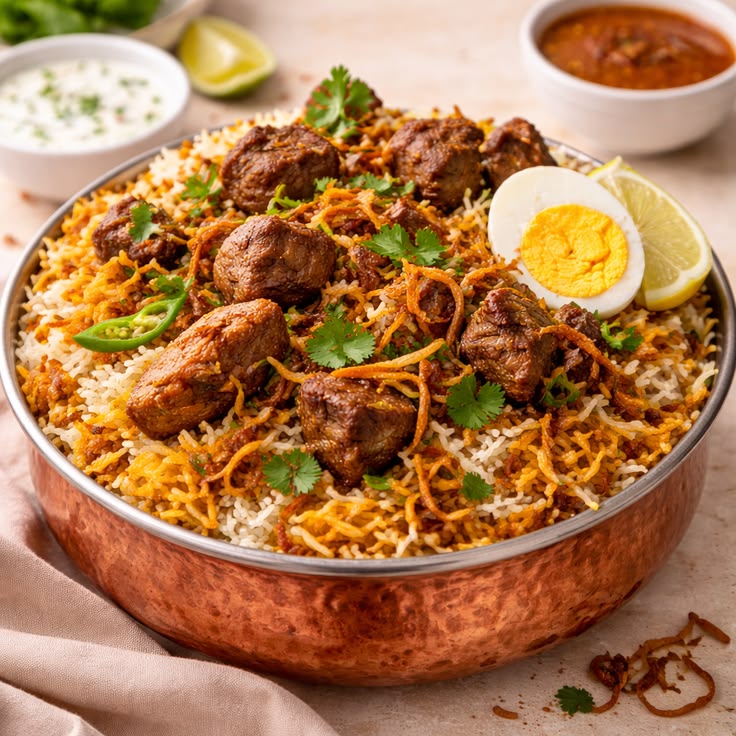 Mutton Shahi Dumpukhat Biryani