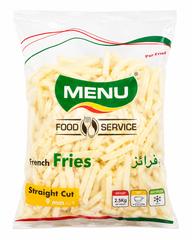 Menu French Fries Straight cut 2.5kg