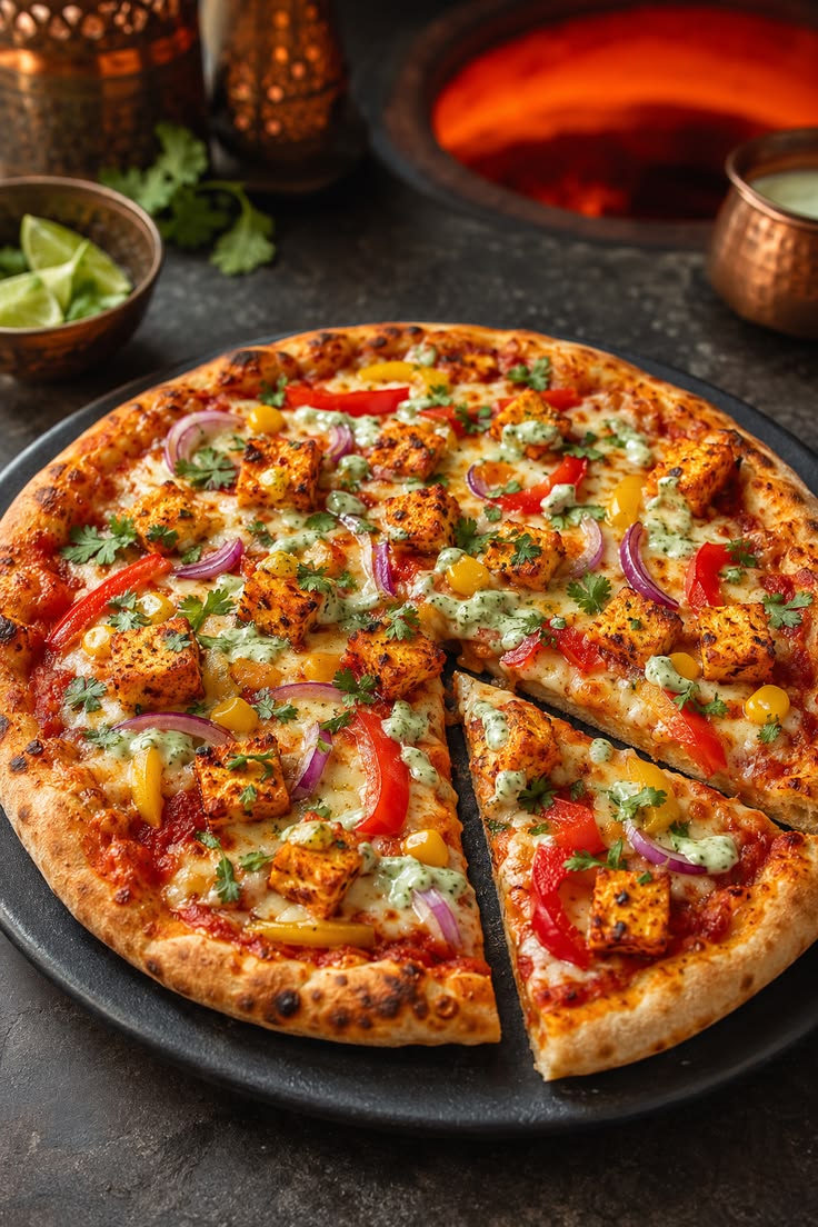 Tandoori Pizza