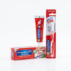 Doctor Toothpaste 65 gm + Large Brush toothpaste