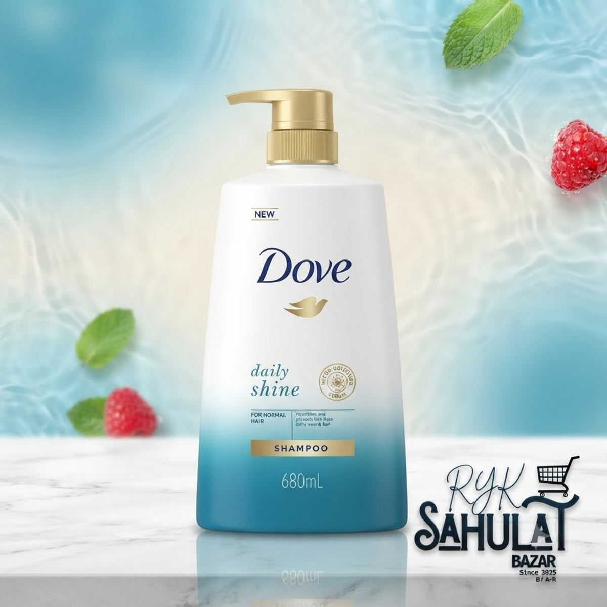 Dove - Nutritive Solutions Daily Shine Shampoo - 680ml