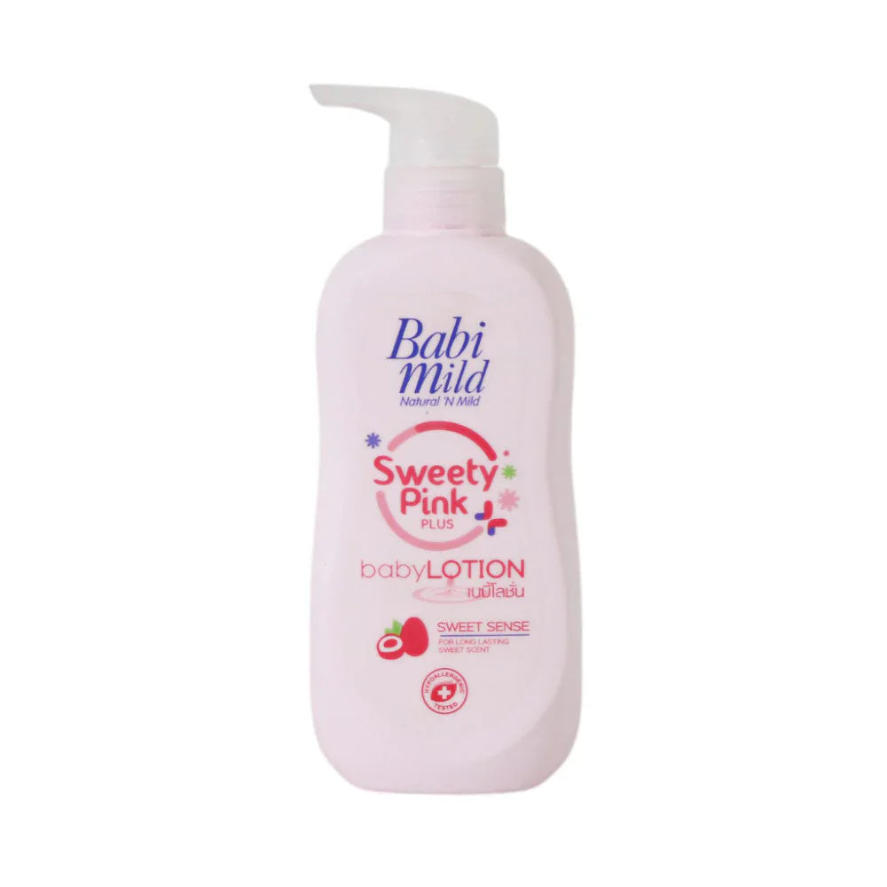 BABI MILD BABY LOTION SWEETY PINK PLUS 400 ML
