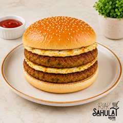 Double Anda Shami Burger