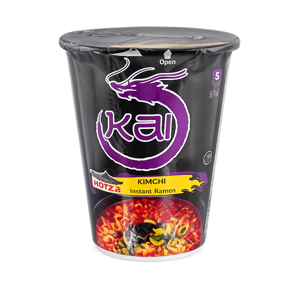 KAI KIMCHI FLAVOR INSTANT RAMEN NOODLES CUP 72G