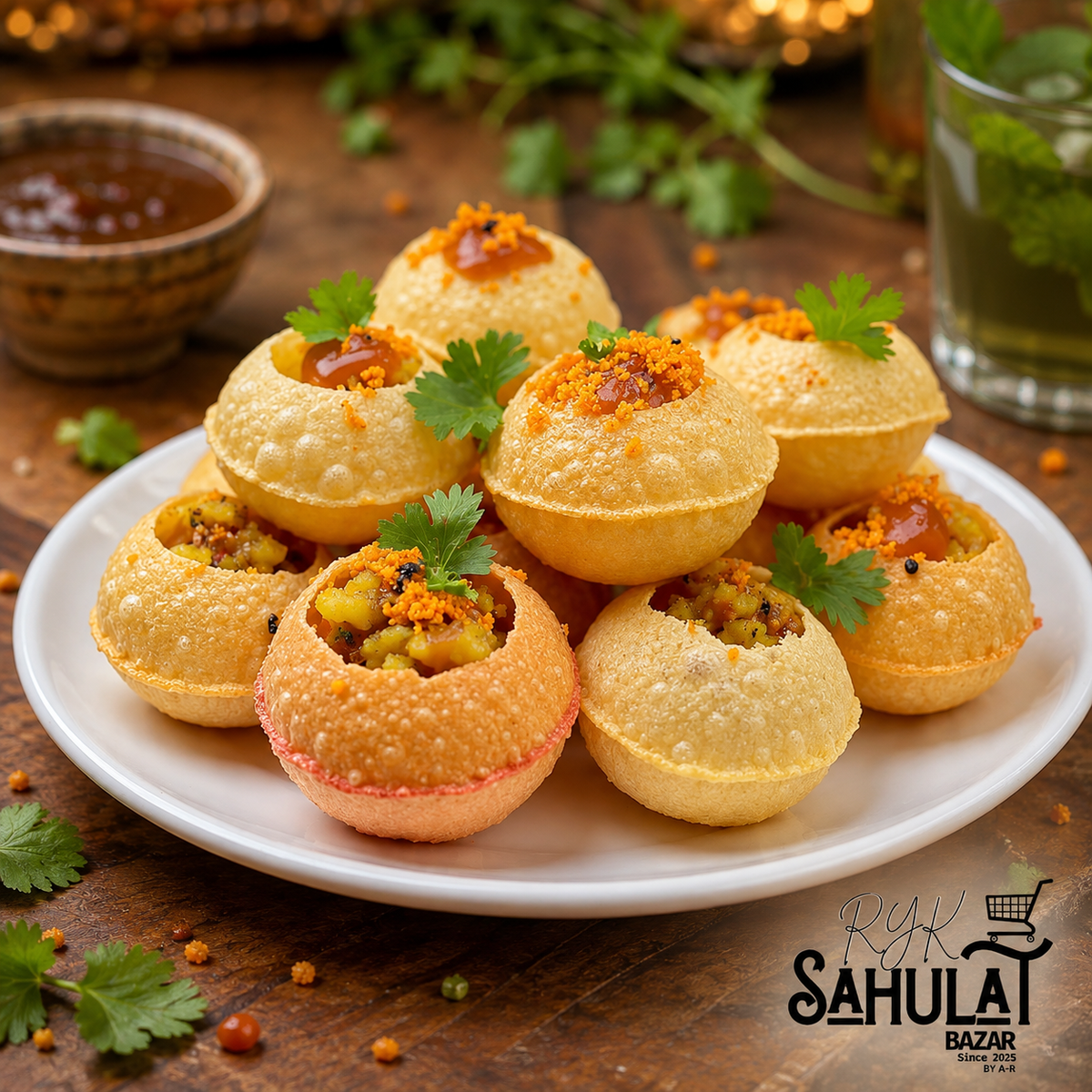 Gol Gappy ( Namkeen ) 9 PCS
